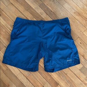 Patagonia Vibrant Blue Active Shorts